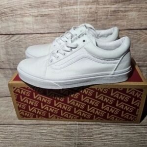 VANS Canvas Old Skool True White canvas Sneakers